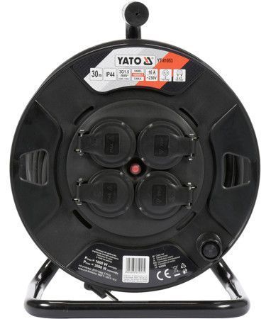 Удлинитель сетевой на катушке 3-х жильный YATO YT-81053 YT-81053 фото