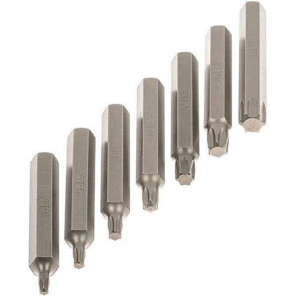 Набор бит IMBUS (HEX/TORX/ SPLINE) 1/2" / 3/8" 40 единиц в металлическом кейсе Vorfal V08071 V08071 фото