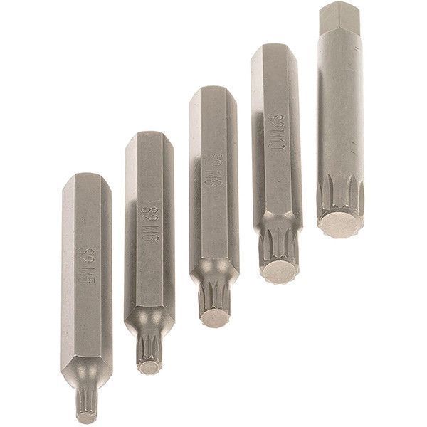 Набор бит IMBUS (HEX/TORX/ SPLINE) 1/2" / 3/8" 40 единиц в металлическом кейсе Vorfal V08071 V08071 фото