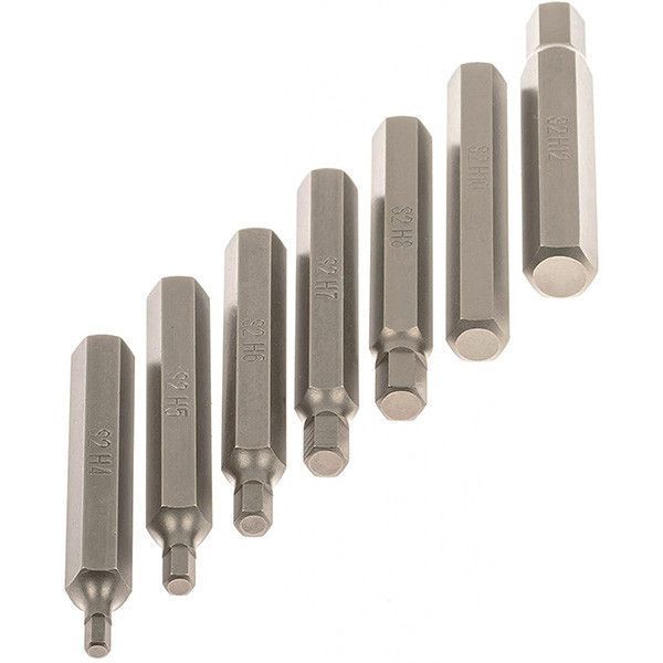 Набор бит IMBUS (HEX/TORX/ SPLINE) 1/2" / 3/8" 40 единиц в металлическом кейсе Vorfal V08071 V08071 фото