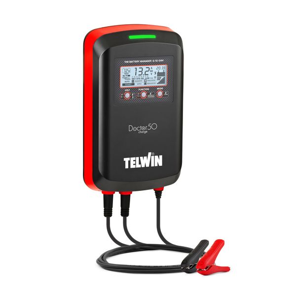 Зарядное устройство 230V (12V/24V) Doctor Charge 50 Telwin 807613 807613 фото