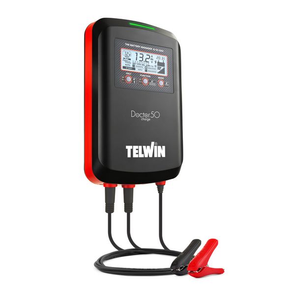 Зарядний пристрій 230V (12V/24V) Doctor Charge 50 Telwin 807613 807613 фото