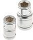 Набор бит IMBUS (HEX/TORX/ SPLINE) 1/2" / 3/8" 40 единиц в металлическом кейсе Vorfal V08071 V08071 фото 2