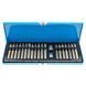 Набор бит IMBUS (HEX/TORX/ SPLINE) 1/2" / 3/8" 40 единиц в металлическом кейсе Vorfal V08071 V08071 фото 1