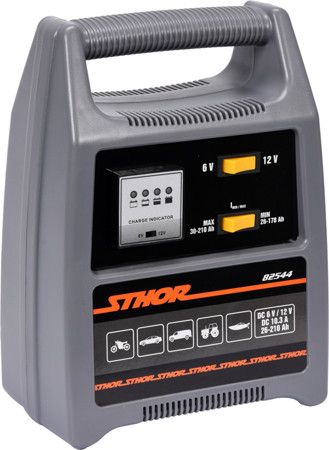 Зарядное устройство для аккумуляторов 6-12 В STHOR 82544 82544 фото