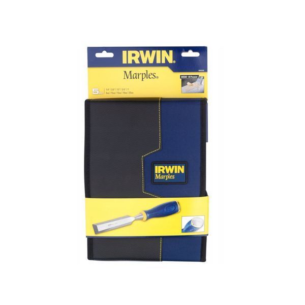 Набір стамесок ударних Marples MS500: b= 6/ 10/ 13/ 19/ 25 мм 5 шт. в футлярі Irwin 10503428 10503428 фото