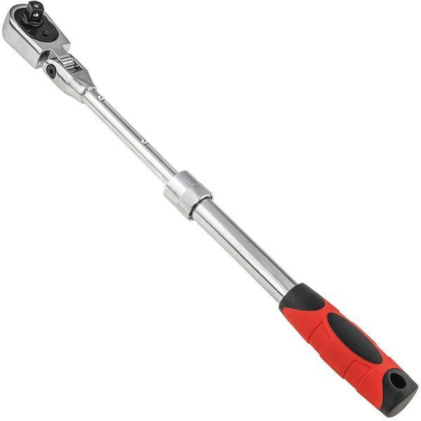 Телескопічна шарнірна тріскачка 3/8&Prime; (215-315 мм) 72 зубці Vorfal V08541 V08541 фото