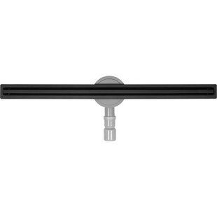Трап напольный линейный из нержавеющей стали черный SLIM BLACK (90х3х7 см) сифон 56 мм FALA 71639 71639 фото