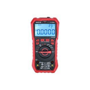 Мультиметр TRUE RMS електричних параметрів з LCD-цифровим діапазоном 60000 від 3х1.5V (AAA батарея) Yato YT-730896 YT-730896 фото
