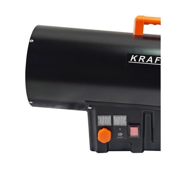 Газова теплова гармата 45 кВт із термостатом та шлангом Kraft & Dele KD11706 KD11706 фото