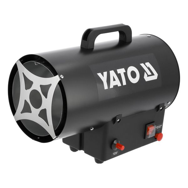 Нагреватель помещений газовый с вентилятором эл-сеть 230В (25 Вт) производитель.15 кВт (320м³/ч) Yato YT-99730 YT-99730 фото