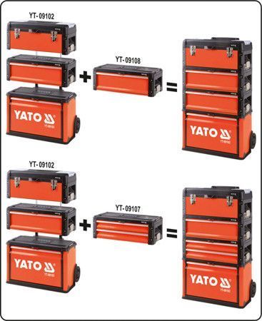 Инструментальная тележка на колёсах YATO YT-09102 YT-09102 фото