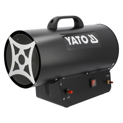 Нагрівач приміщень газовий з вентилятором ел-мережа 230В (70 Вт) виробник. 30 кВт (650м³/год) Yato YT-99733 YT-99733 фото
