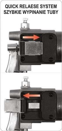 Ручной шприц для смазки с быстроразъемным контейнером YATO YT-07045 YT-07045 фото