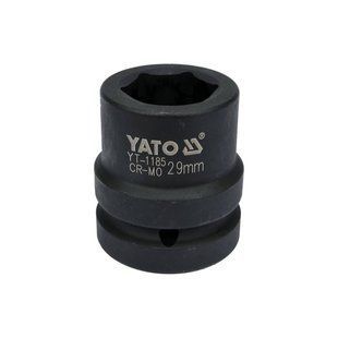 Головка торцевая шестигранная ударная 1" М29 Х 60 мм YATO YT-1185 YT-1185 фото
