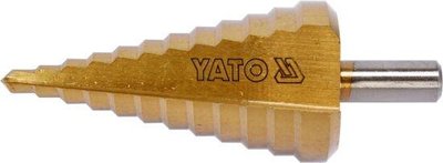 Сверло конусное ступенчатое по металлу YATO YT-44740 YT-44740 фото