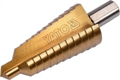 Сверло конусное ступенчатое по металлу 10-30 мм YATO YT-44746 YT-44746 фото