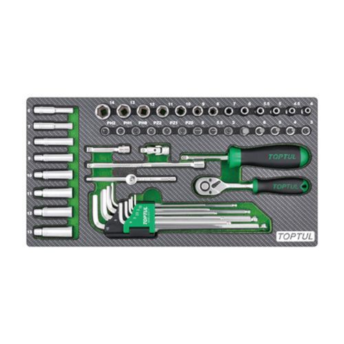 Тележка с инструментом 7 секций 261 ед. (Pro-Plus) TOPTUL GE-26109 GE-26109 фото
