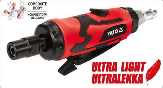 Прямая пневматическая шлифмашина 1/4" YATO YT-09633 YT-09633 фото