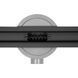 Трап напольный линейный из нержавеющей стали черный SLIM BLACK (70х3х7 см) сифон 56 мм FALA 71637 71637 фото 7