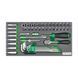 Тележка с инструментом 7 секций 261 ед. (Pro-Plus) TOPTUL GE-26109 GE-26109 фото 5
