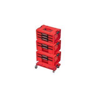 Набір ящиків для інструментів PRO RED Drawer Workshop SET 3 2.0 Red Ultra HD (5901238258353) QBRICK SYSTEM Z258353PG003 Z258353PG003 фото