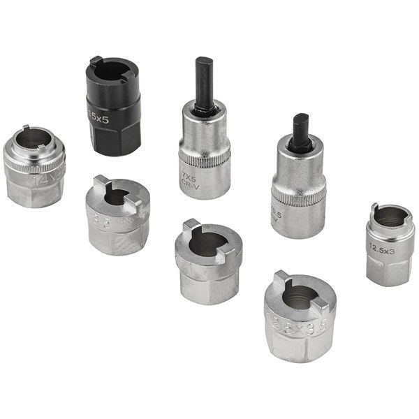 Набір головок для зняття та встановлення амортизаторів VAG / VW / Audi / Mercedes 1/2&Prime; (7 од.) Falcon F08481 F08481 фото