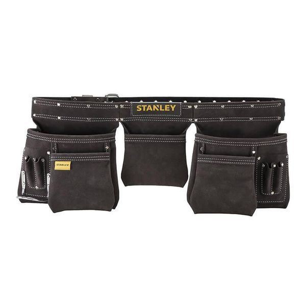 Пояс шкіряний з кишенями для інструментів Stanley STST1-80113 STST1-80113 фото