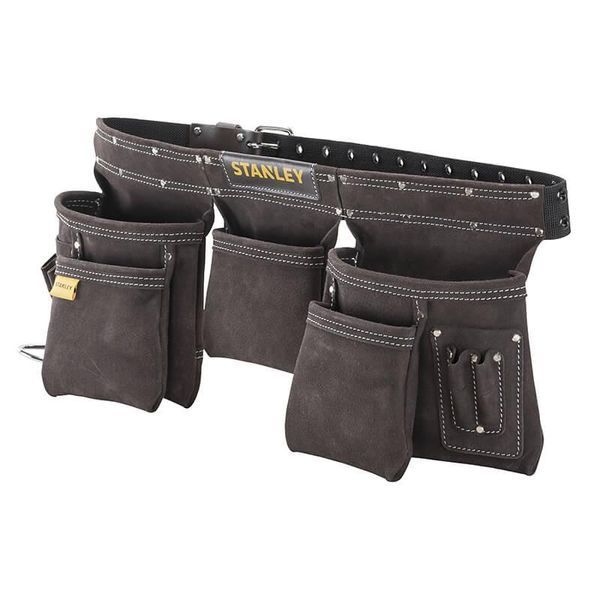 Пояс шкіряний з кишенями для інструментів Stanley STST1-80113 STST1-80113 фото