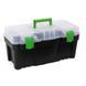 Ящик для інструменту з органайзером пластиковий GREEN BOX 25" (597 Х 285 Х 320 мм) ТМ "VIROK" 79V225 79V225 фото 1