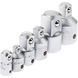 Набір перехідників 1/4&Prime; 3/8&Prime; 1/2&Prime; 3/4&Prime; 6 шт. Vorfal V08030 V08030 фото 2