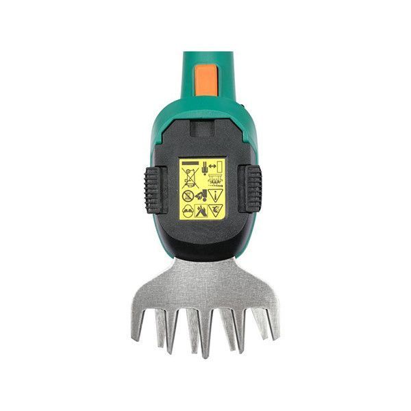 Ножницы для травы и кустов аккумуляторные 3.6 В (1500 mAh) для стволов &Oslash;&le; 8 мм (нож 120х 90 мм) FLO 79502 79502 фото