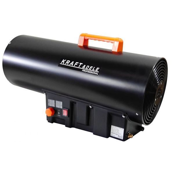 Газова теплова гармата 60 кВт (872 м&sup3;/год) 3.63 кг/год + редуктор Kraft & Dele KD11702 KD11702 фото