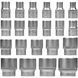 Набір торцевих дванадцятигранних головок 1/2" (8-36 мм) 21 шт. Vorfal V08053 V08053 фото 2