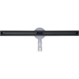Трап напольный линейный из нержавеющей стали черный SLIM BLACK (60х3х7 см) сифон 56 мм FALA 71636 71636 фото