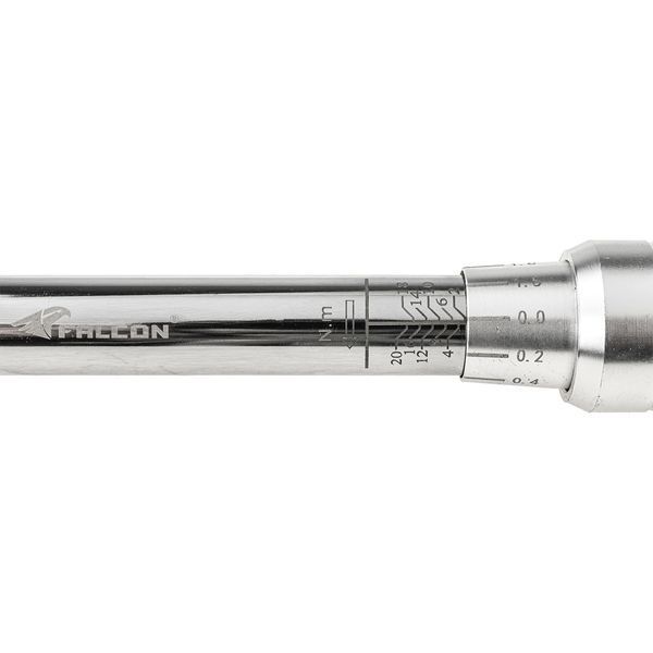 Динамометрический ключ 1/4" (2.5&ndash;20 Nm) в кейсе с фиксатором Falcon F07015 F07015 фото