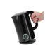 Електрочайник з термостатом з нержавіючої сталі (чорний) 1.7л (2200 Вт) живлення від мережі 230 В LUND 68219 68219 фото 4