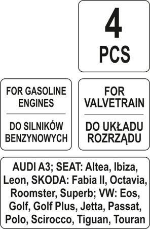 Фіксатори газорозподільної системи двигунів авто групи V. A. G. YATO YT-06017 YT-06017 фото