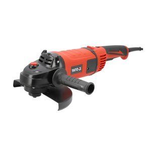 Шліфмашина кутова 230V (&Oslash;= 230 мм) М14 (2600 Вт) 2800-6500 об/хв Yato YT-82106 YT-82106 фото