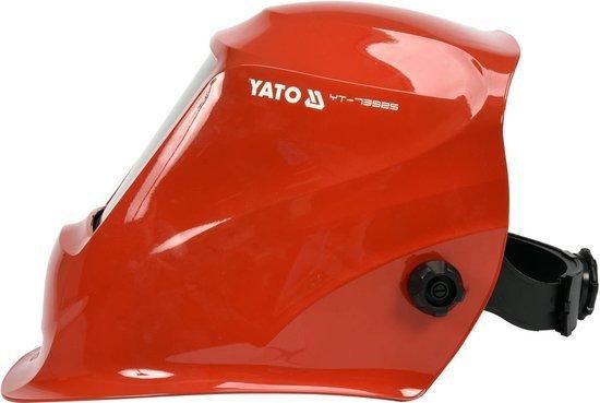 Маска сварщика с автозатемняющимся светофильтром 100 х 50 мм YATO YT-73925 YT-73925 фото