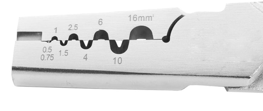 Обжимные клещи для обжимки клемм провода с жилой 0.6 - 16 мм Vorfal V07226 V07226 фото