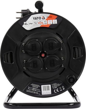 Удлинитель сетевой на катушке 3-х жильный YATO YT-81054 YT-81054 фото
