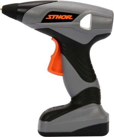 Клейовий пістолет акумуляторний LI-ION 25 Вт для стрижнів 7.2 мм STHOR 78154 78154 фото