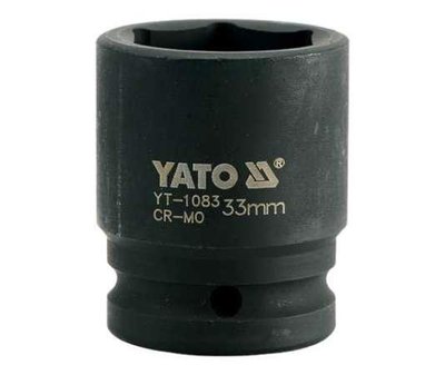 Головка торцевая шестигранная ударная 3/4" М33 Х 56 мм YATO YT-1083 YT-1083 фото