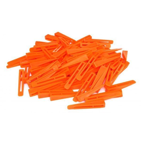 Система выравнивания плитки: 500 зажимов + 100 клиньев Kraft & Dele KD10778 KD10778 фото
