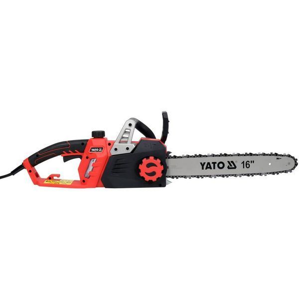 Пила цепная электросетевая 230 В (2.4 кВт) шина 16"/40 см 56 звеньев Yato YT-84872 YT-84872 фото