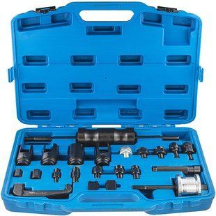 Профессиональный инерционный съемник дизельных форсунок BOSCH/ DELPHI/ DENSO/ SIEMENS 20 предметов Falcon F05414 F05414 фото