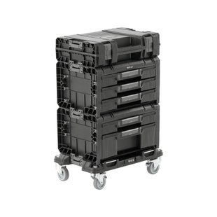 Набор ящиков для инструментов на платформе с колесами S12 4шт. модулей P05T2T341G2 (507x326x745мм) Yato YT-09191 YT-09191 фото