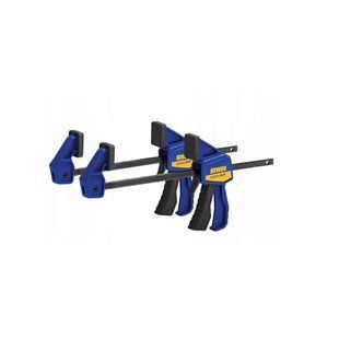 Струбцина швидкозатискна Quic Grip мікро-одноручна 115мм 2 шт. IRWIN T530062EL7 T530062EL7 фото