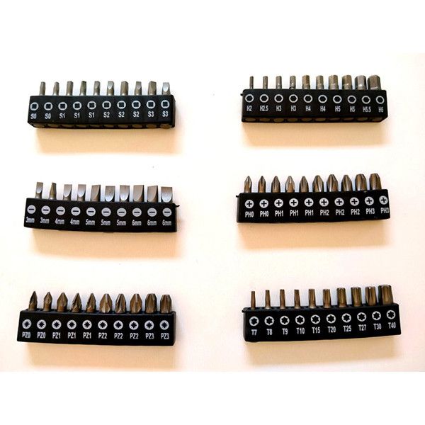 Набор отверток и бит + набор ключей шестигранных "L-образных" 122 единицы Tagred TA1096 TA1096 фото
